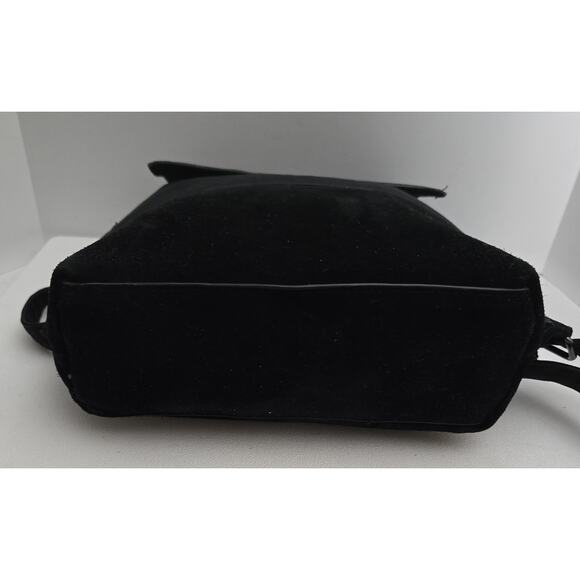 Kapten & Son Gothenburg Backpack #BE KAPTEN Black Suede & Canvas - Picture 8 of 15